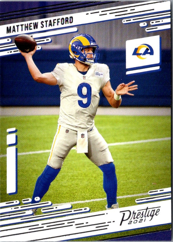 2021 Panini Prestige Matthew Stafford #97