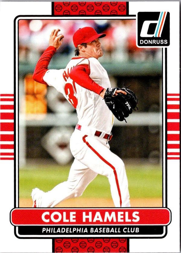 2015 Donruss Cole Hamels #138