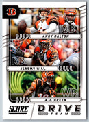 2017 Score Drive Team Jeremy Hill/A.J. Green/Andy Dalton