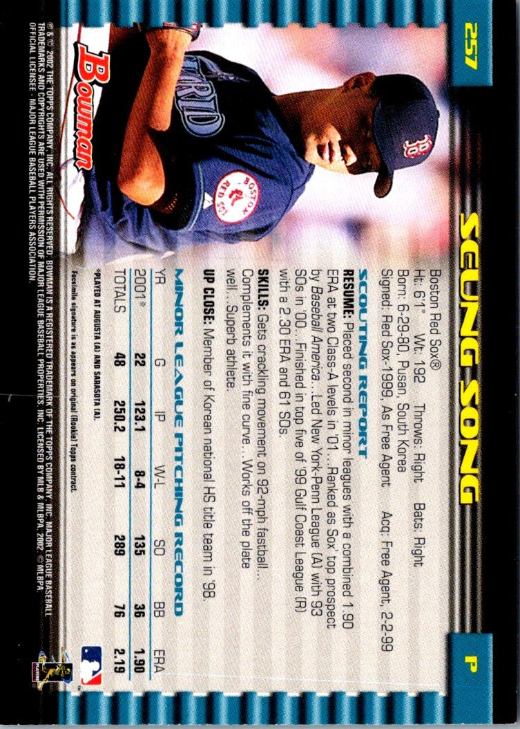 2002 Bowman Seung Song