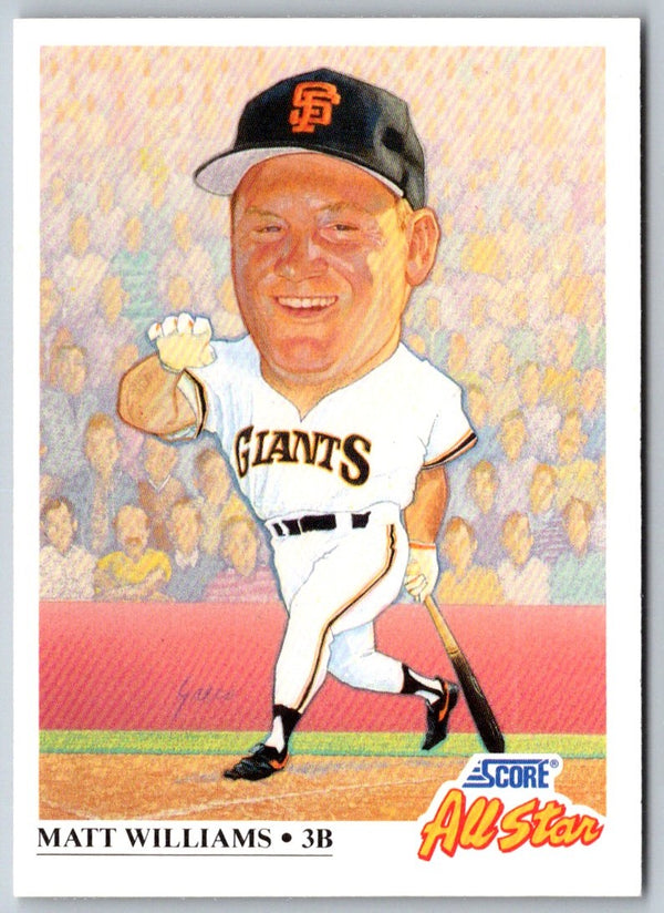 1991 Score Matt Williams #667
