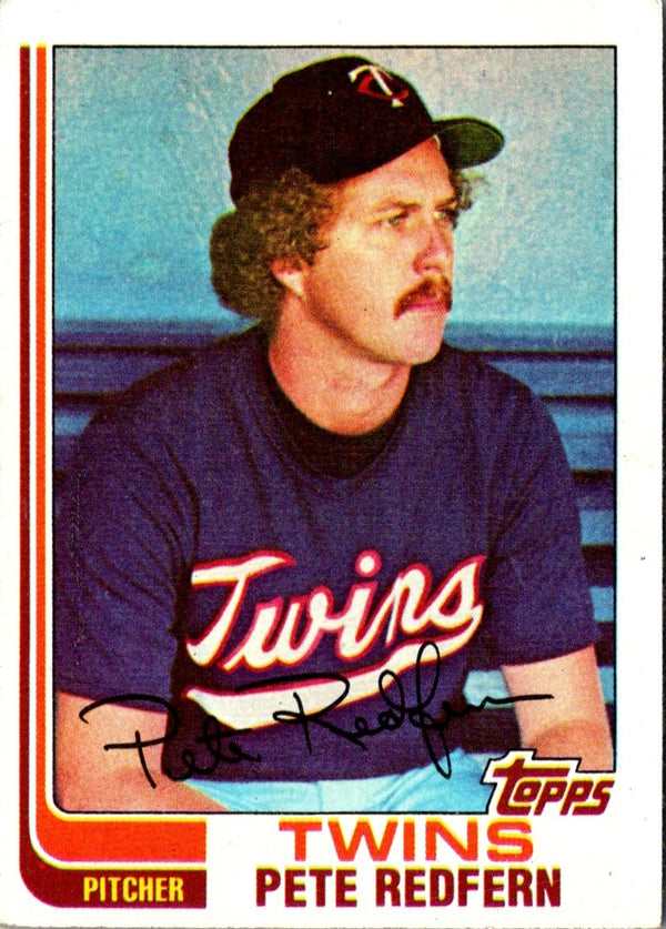 1982 Topps Pete Redfern #309