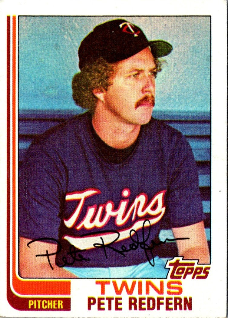 1982 Topps Pete Redfern