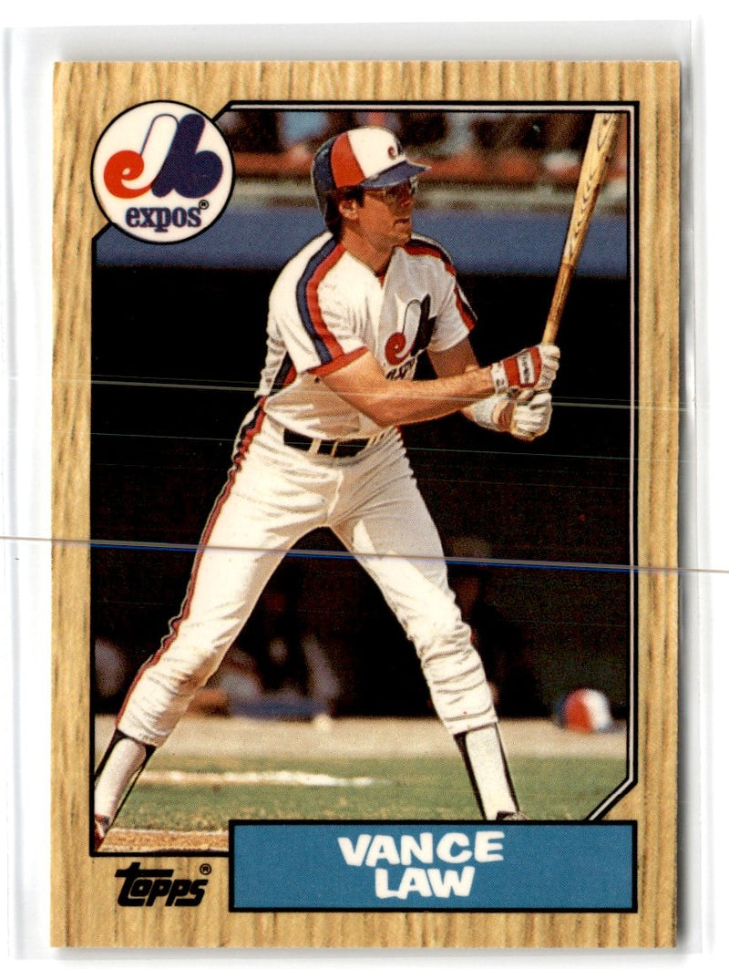 1987 Topps Tiffany Vance Law