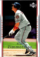2007 Upper Deck Ryan Zimmerman #1015