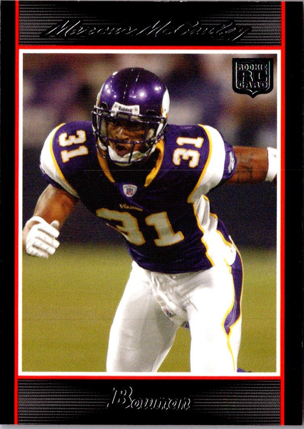 2007 Bowman Marcus McCauley #202 Rookie