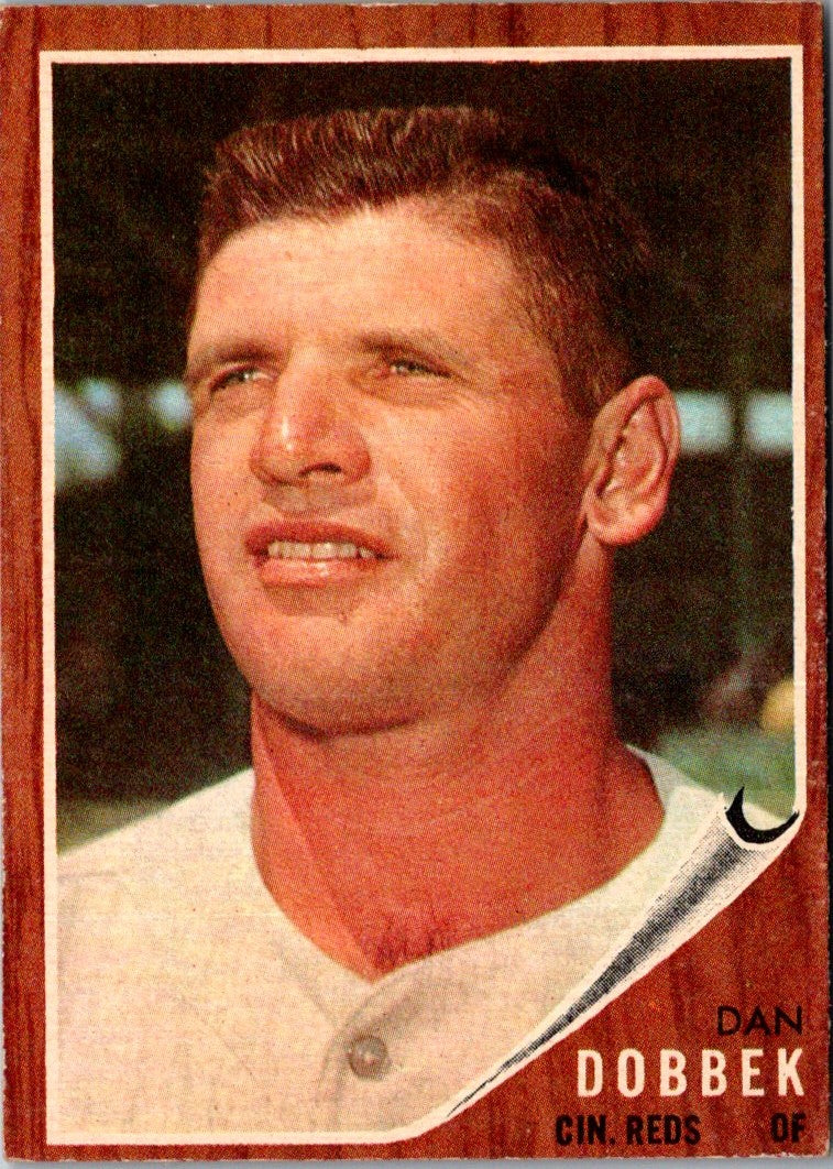 1962 Topps Dan Dobbek