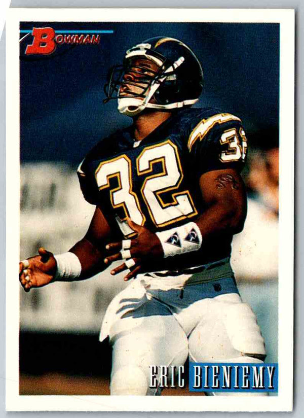 1993 Bowman Football Eric Bieniemy #63