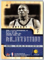 2002 Fleer Genuine Ron Artest #49