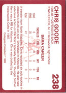 1989 Collegiate Collection Alabama Coke 580 Chris Goode