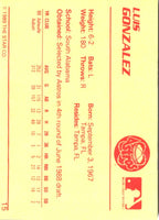 1989 Star Luis Gonzalez #15