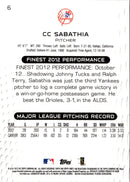 2013 Finest CC Sabathia
