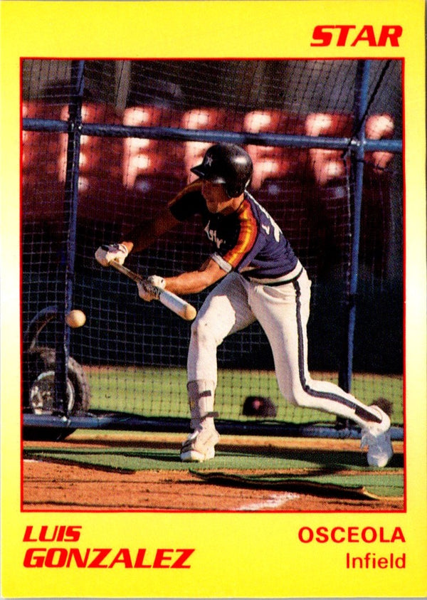 1989 Star Luis Gonzalez #15