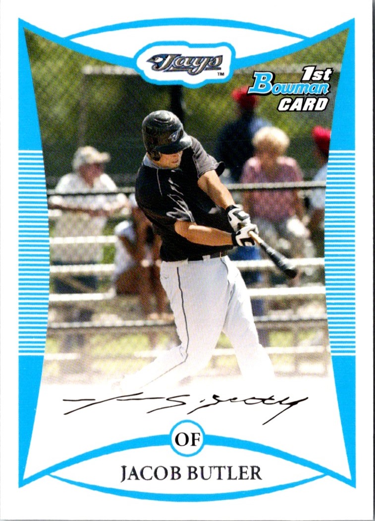 2008 Bowman Prospects Jacob Butler