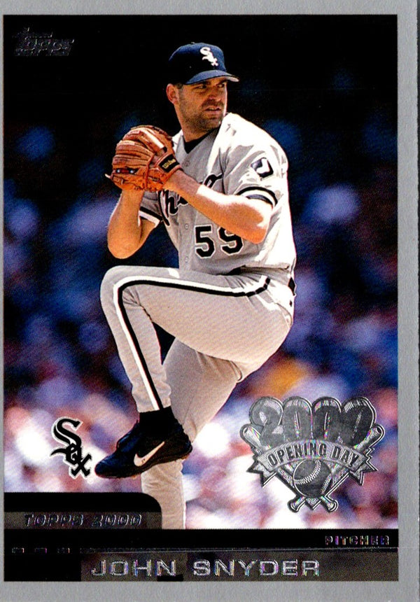 2000 Topps Opening Day John Snyder #71 Rookie