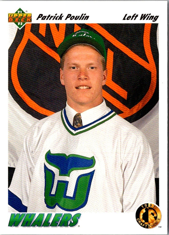 1991 Upper Deck Patrick Poulin #65 Rookie