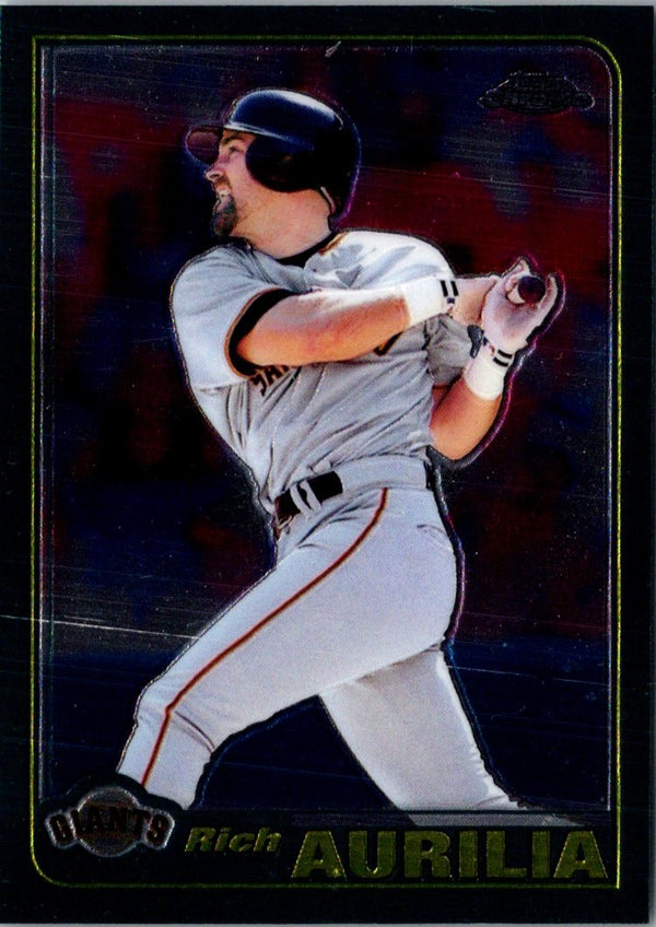 2001 Topps Chrome Rich Aurilia #362