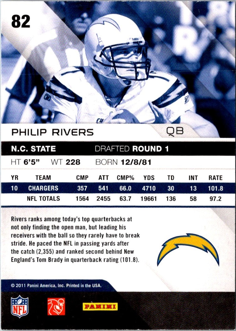 2011 Panini Absolute Memorabilia Philip Rivers