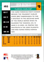 2005 Donruss Josh Beckett #193