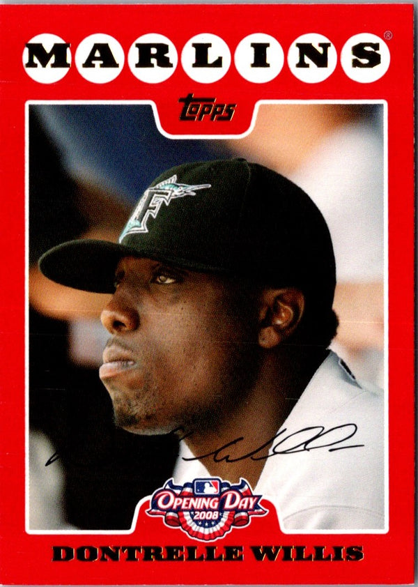 2008 Topps Opening Day Dontrelle Willis #164