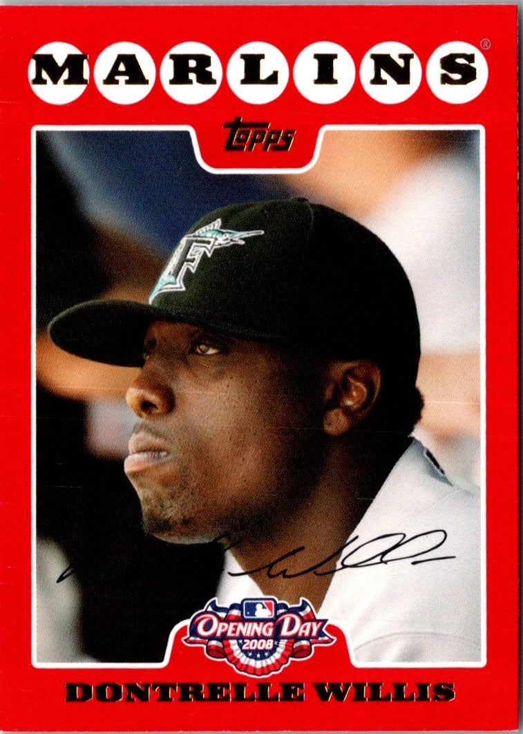 2008 Topps Opening Day Dontrelle Willis