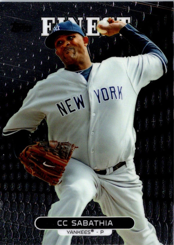 2013 Finest CC Sabathia #6