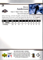 2007 Upper Deck Drew Anderson #24 Rookie