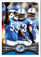 2012 Topps Detroit Lions #147