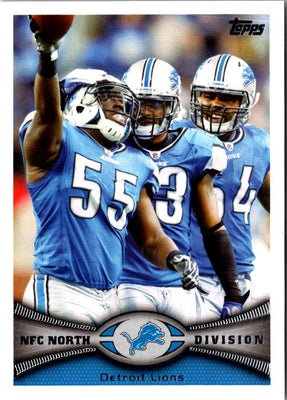 2012 Topps Detroit Lions #147