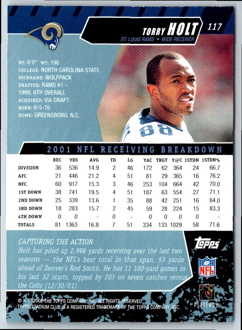 2003 Topps Torry Holt