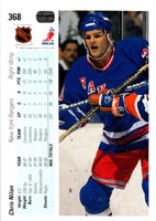 1990 Upper Deck Chris Nilan #368