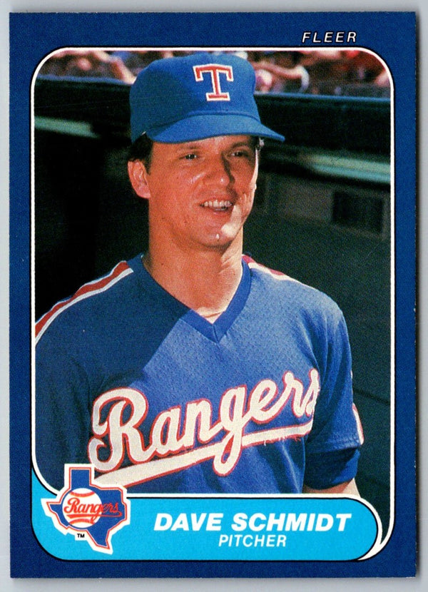 1986 Fleer Dave Schmidt #571