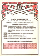 1981 Donruss Amos Otis