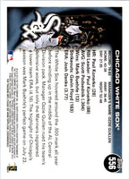 2010 Topps Chicago White Sox #556