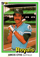 1981 Donruss Amos Otis
