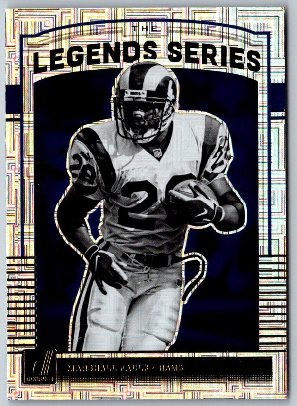 2018 Donruss The Legends Series Marshall Faulk #LS-11