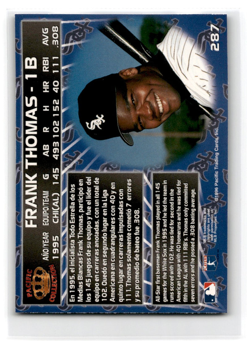 1996 Pacific Crown Collection Frank Thomas