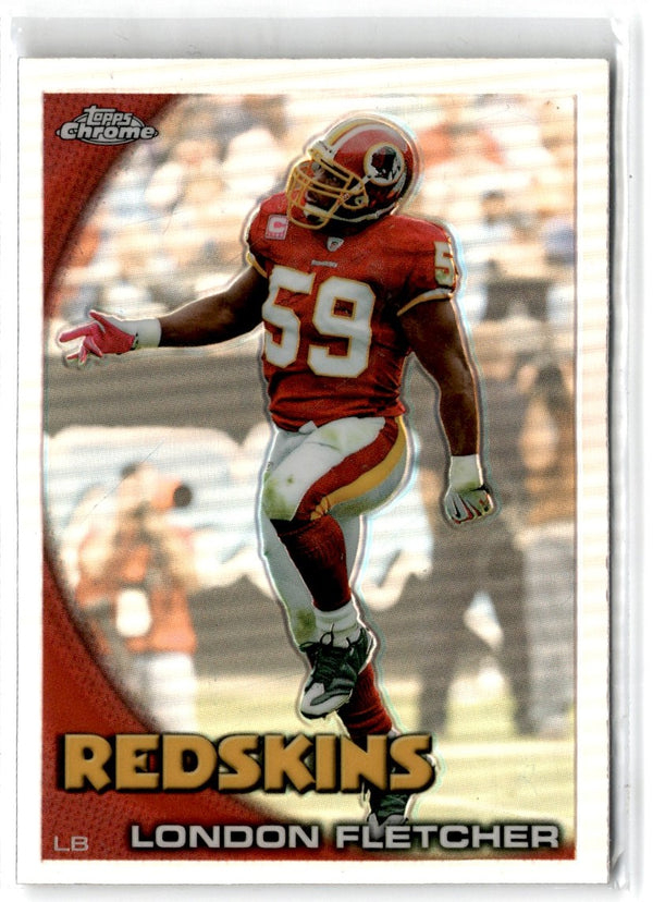 2010 Topps Chrome London Fletcher #C34