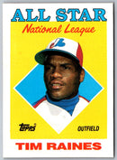 1988 Topps Tim Raines