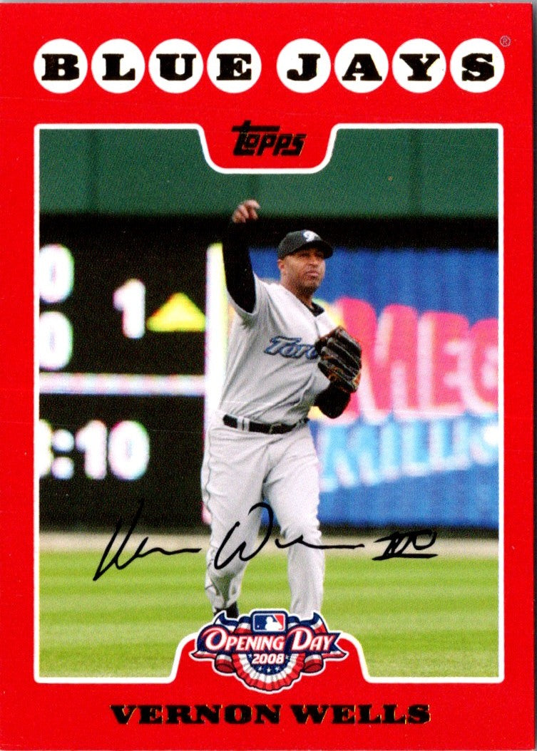 2008 Topps Opening Day Vernon Wells