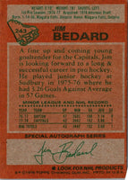 1978 Topps Jim Bedard #243 Rookie