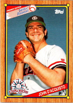 1989 Topps Senior League John D'Acquisto #31