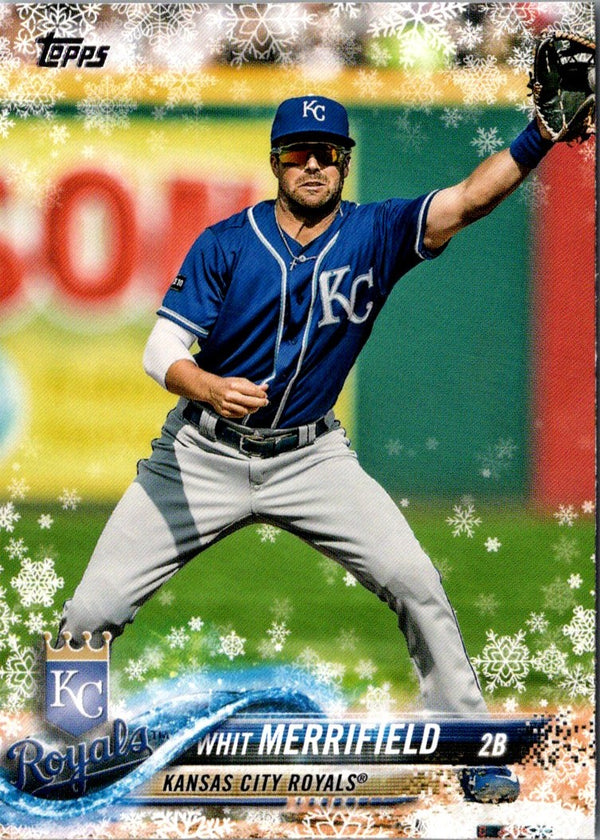 2018 Topps Holiday Whit Merrifield #HMW155