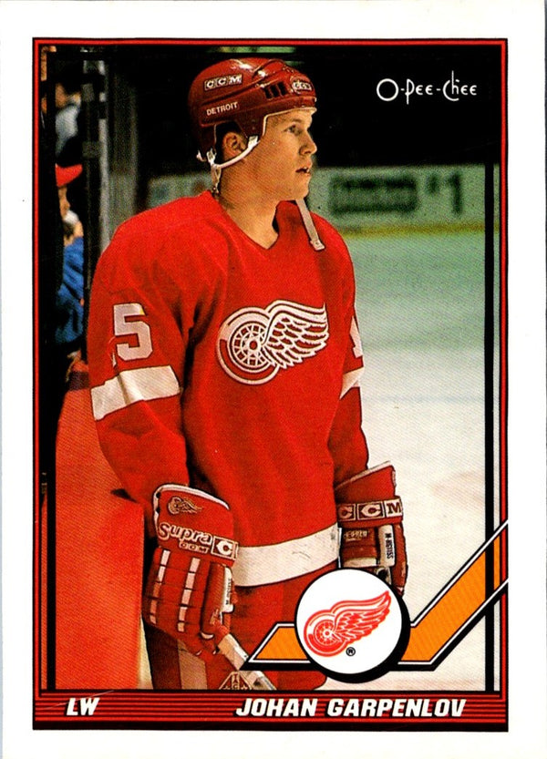 1991 O-Pee-Chee Johan Garpenlov #278