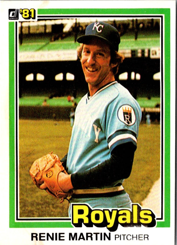 1981 Donruss Renie Martin #103