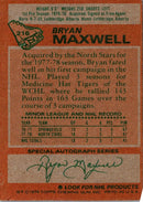1978 Topps Bryan Maxwell