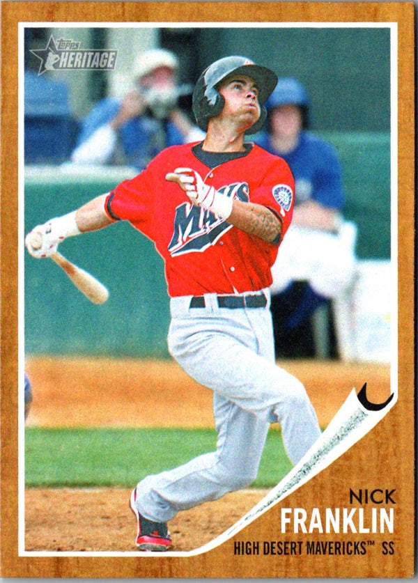 2011 Topps Heritage Minor League Nick Franklin #115