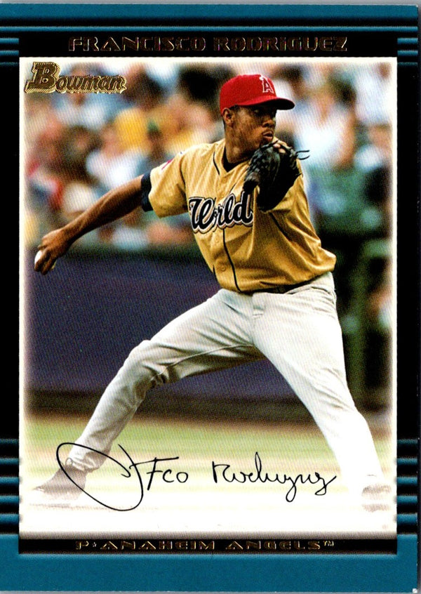 2002 Bowman Draft Picks & Prospects Francisco Rodriguez #BDP148