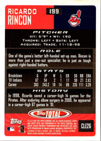 2002 Topps Total Ricardo Rincon #199