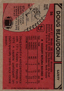 1980 Topps Doug Beaudoin